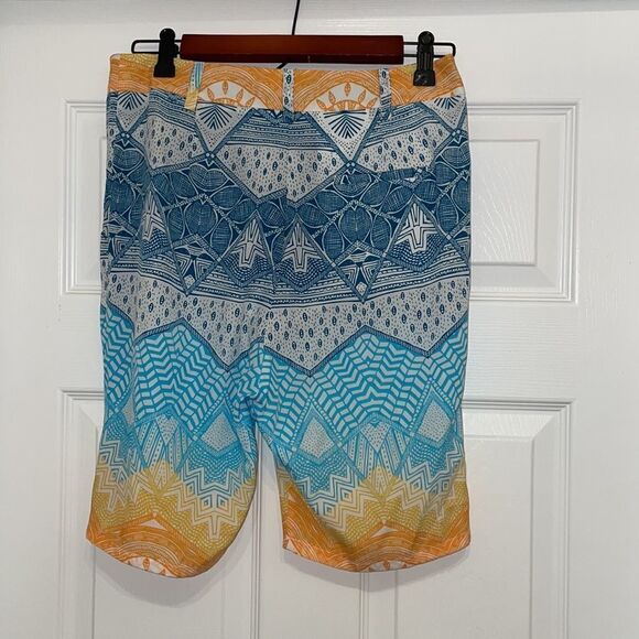 Mara Hoffman Graphic Print Bermuda Shorts - Picture 4 of 7